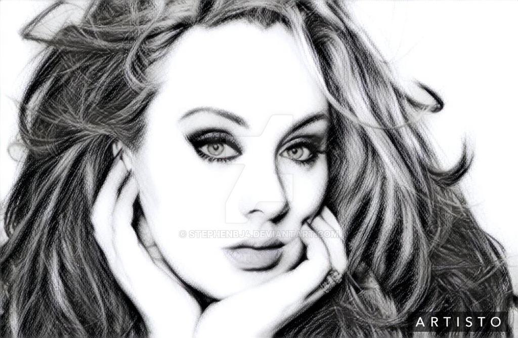 Portrait Of Adele IV by Stephenbj4 on DeviantArt