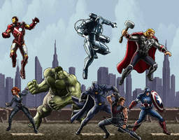 avengers squad for ,,Avengers 2'' in my opinion