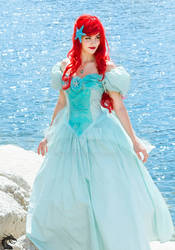 Never Far From Home (Ariel Blue Ballgown)