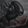 Alien covenant fan art- 'RUN'