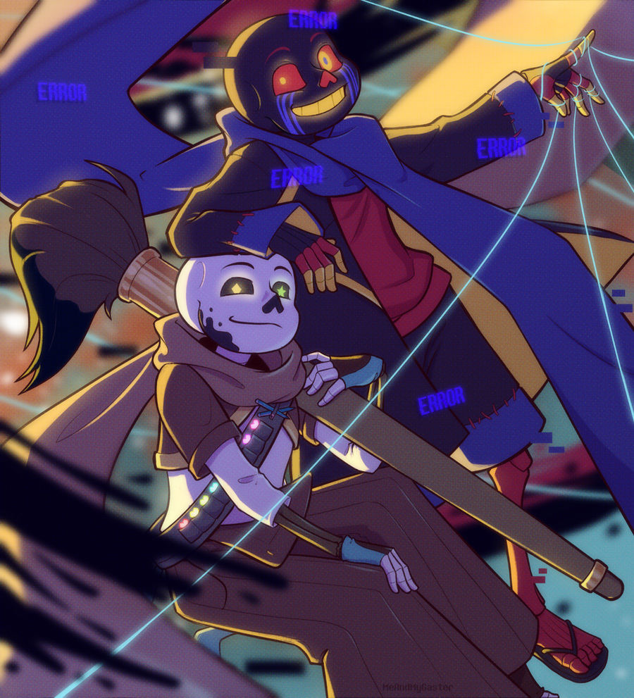 Error and Ink by MeAndMyGaster on DeviantArt