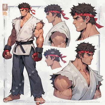 Ryu Build Ryu Version DBZ by FranciscoMD on DeviantArt