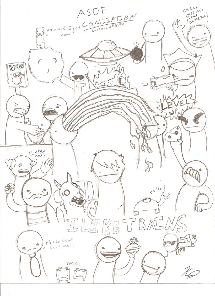 ASDF MOVIE COMPILATION by 6turtles on DeviantArt