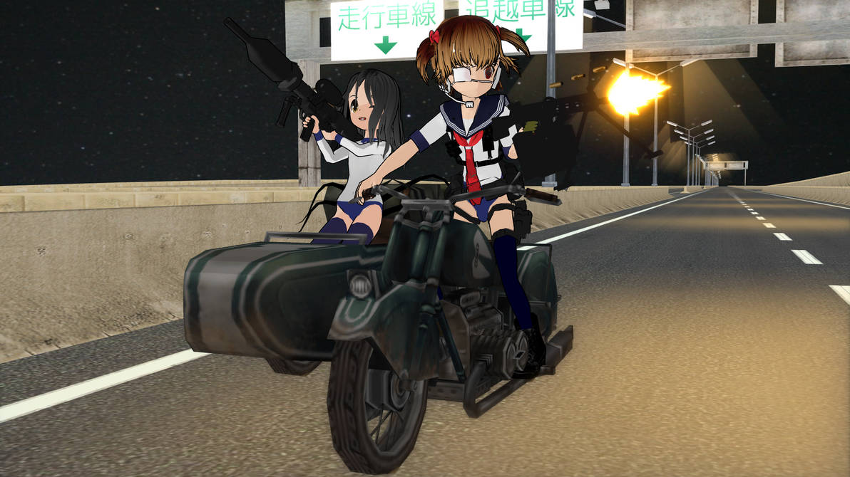 Mmd Motorcycle Riding MMD Showcase: Obligatory Motorcycle Bit by ChibiAI-kun on DeviantArt