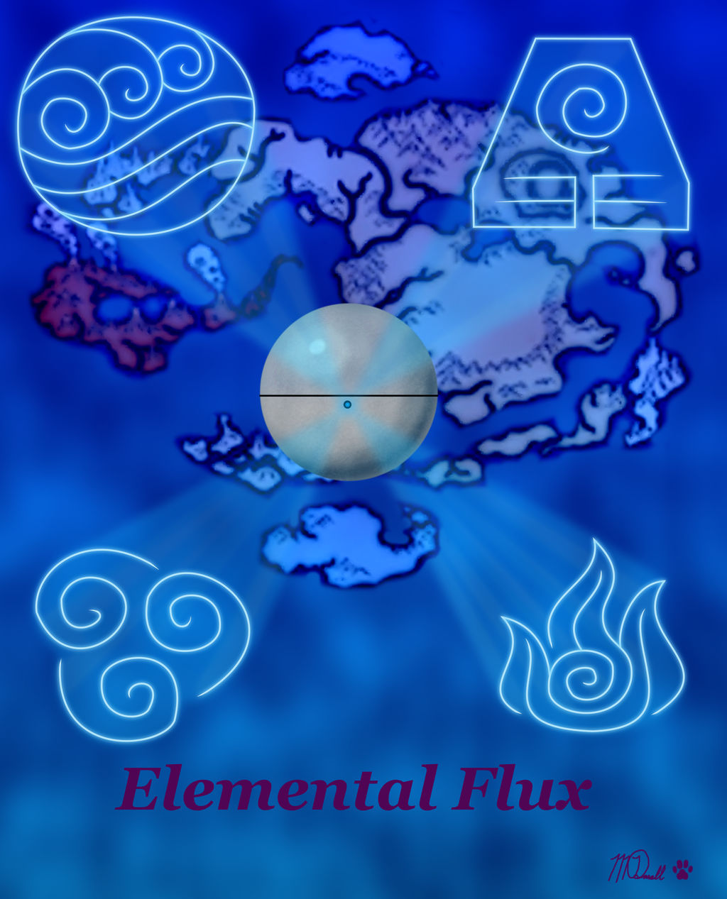Elemental Flux Cover by BluTaiger on DeviantArt