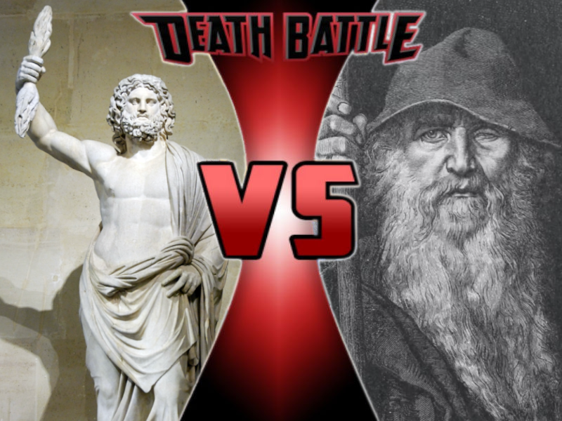 DEATH BATTLE Odin vs Zeus by JefimusPrime on DeviantArt