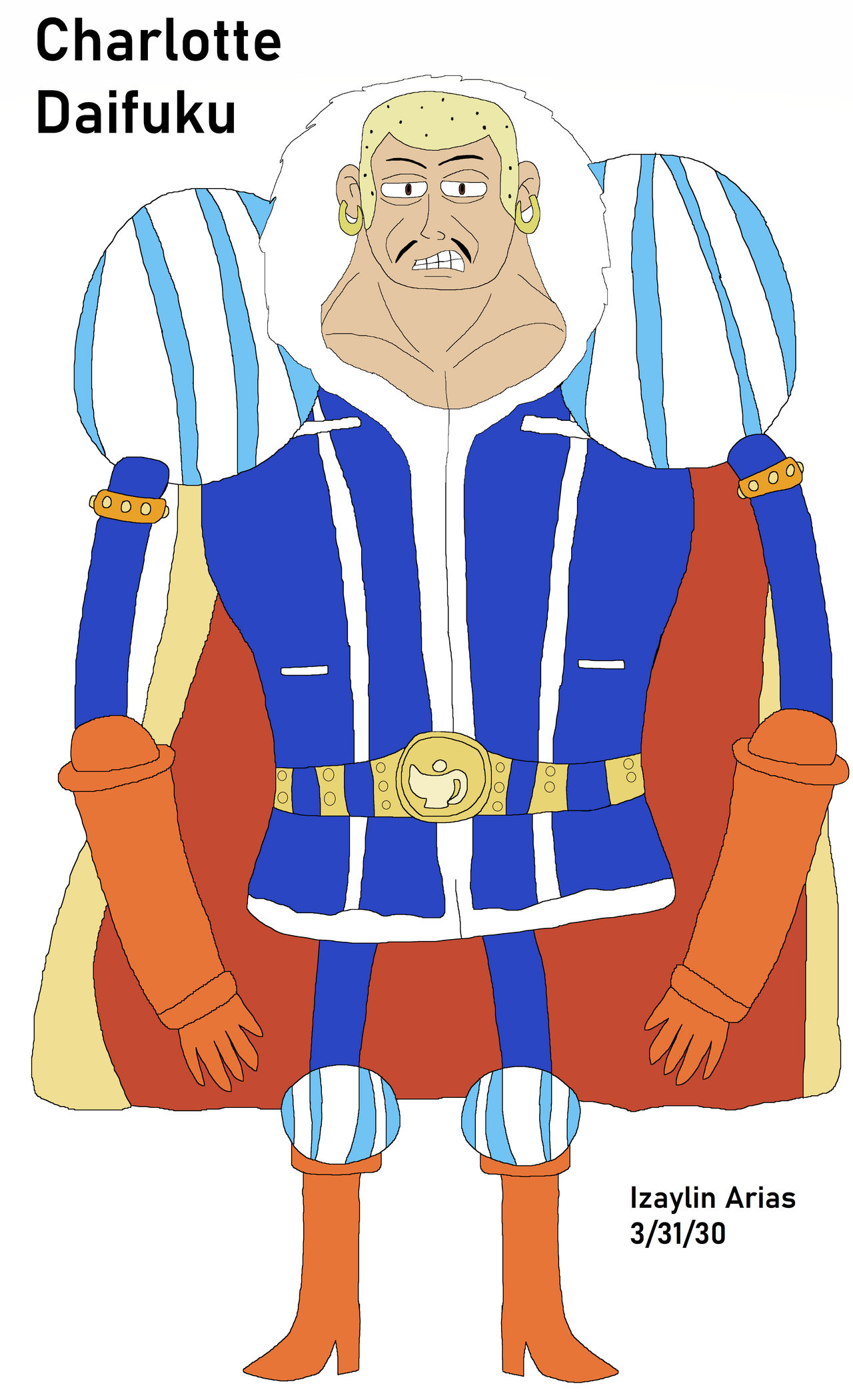 One Piece Charlotte Daifuku By Jiro The Writer On Deviantart One Piece Charlotte Daifuku By Jiro The Writer On Deviantart