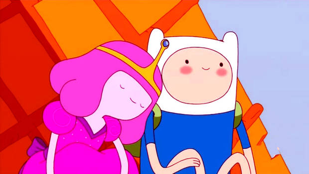 Finn and Bubblegum