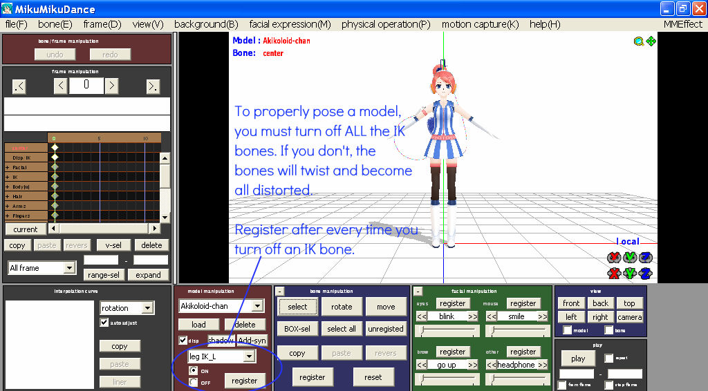 Mmd Tutorial Basic MMD Tutorial: Posing Part 2 by AkaneKazuyagi on DeviantArt