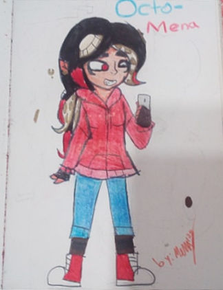 Octomena Octomena Drawing 2 (by MenaTheRandom) by TheVicioMan-Eddward on DeviantArt