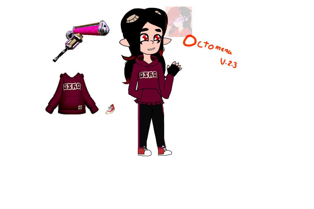 Octomena Octomena Reference (by MenaTheRandom) by TheVicioMan-Eddward on DeviantArt