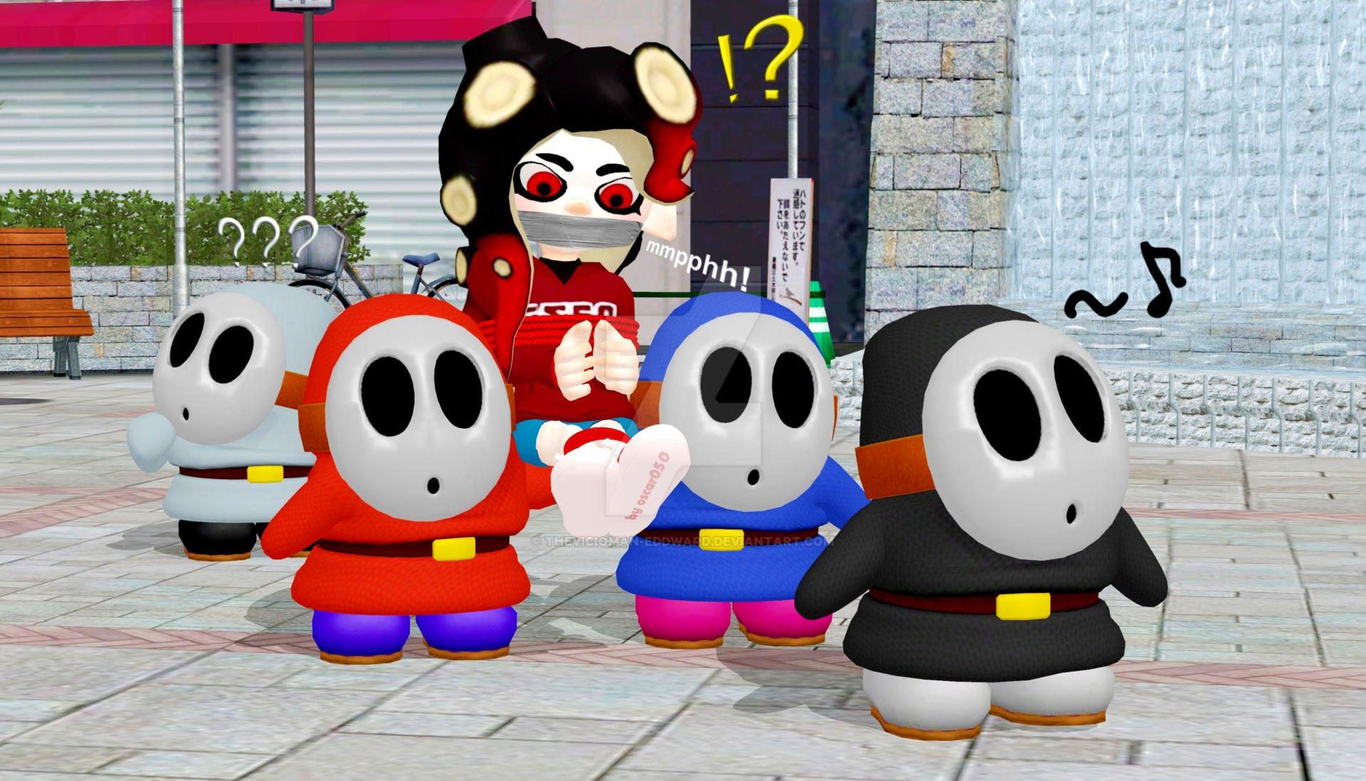 Octomena The OctoMena's kidnapping by Shy Guys (Alt) by TheVicioMan-Eddward on ...