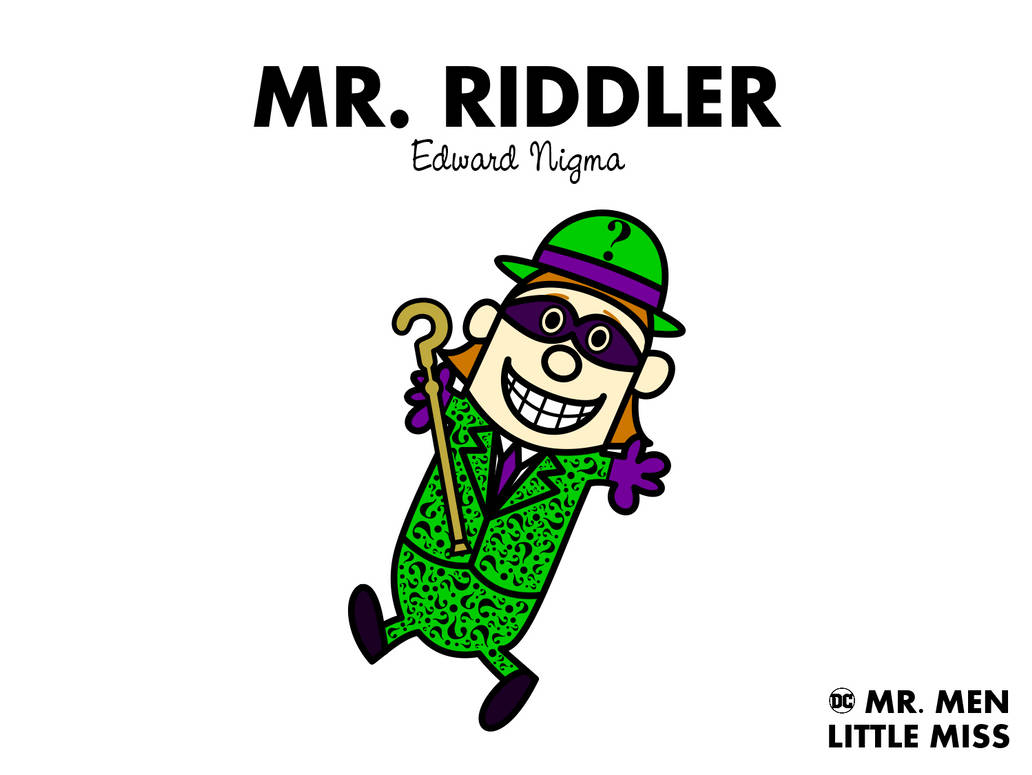 Mr. Riddler by DCMrMenLittleMiss on DeviantArt