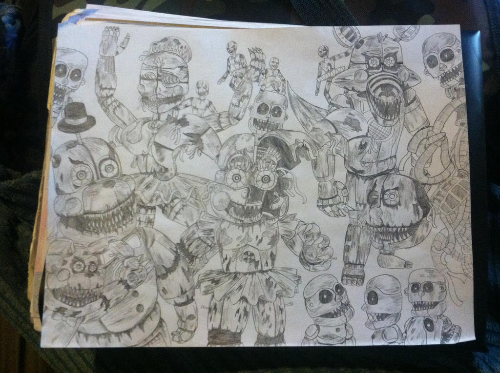 Funtime Nightmare Animatronics