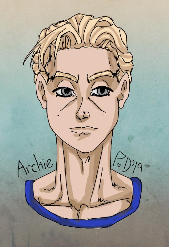 Archie Front Head Shot by ParadiseofDarkness on DeviantArt