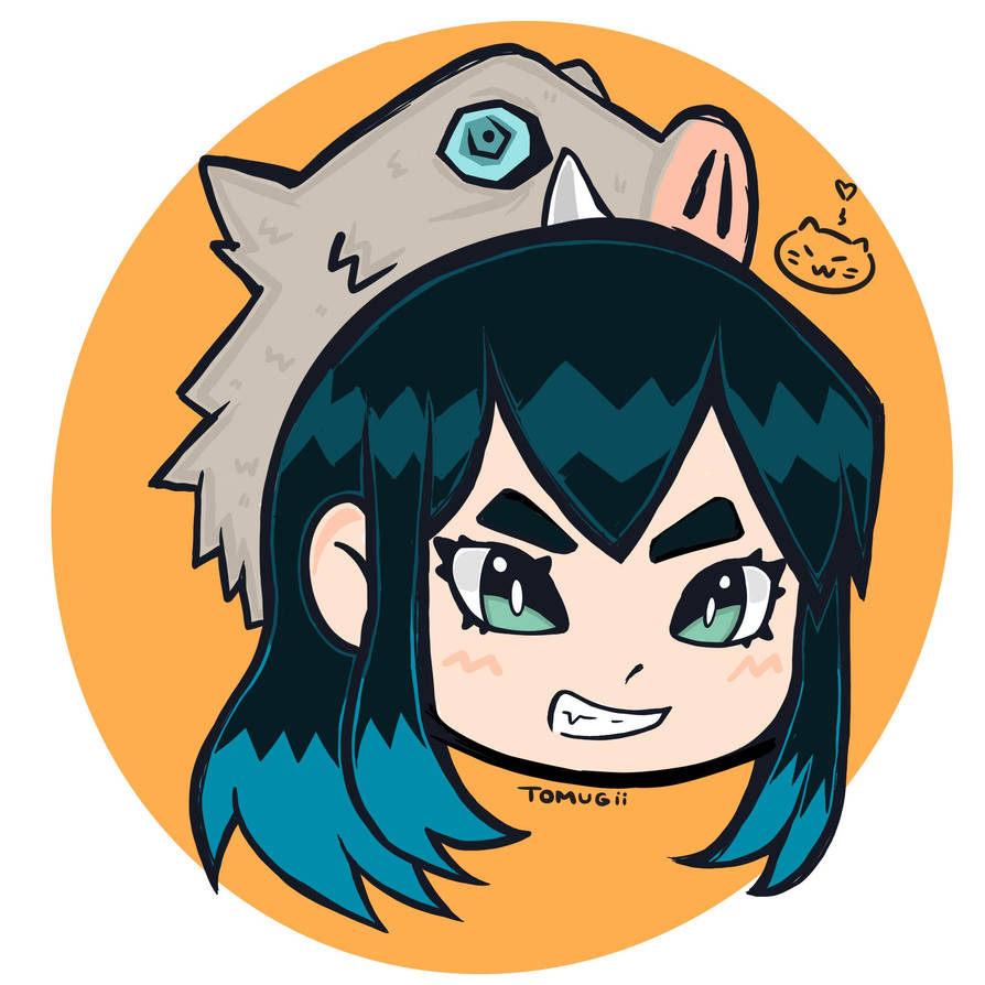 inosuke head by Tomugii on DeviantArt