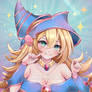 dark magician girl fanart