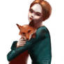 Fox And Girl
