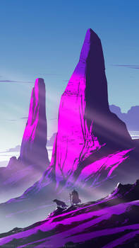 Purple Peaks