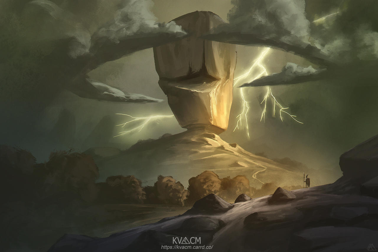 Stone Keep Deviantart Storm Stone by kvacm on DeviantArt