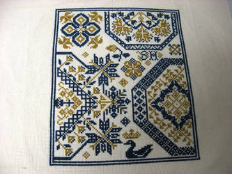 Gold and Blue Sampler