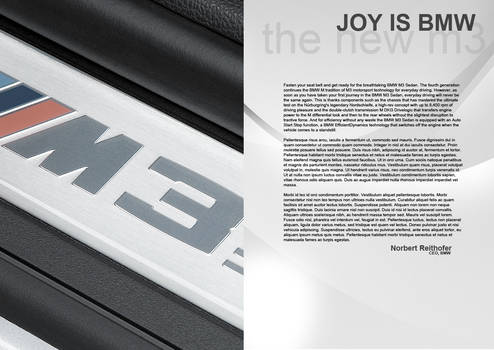 BMW M3 Brochure P2