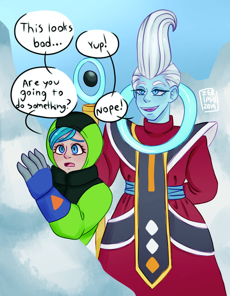 DBZ: Whis is very Helpful by Zeriphi on DeviantArt