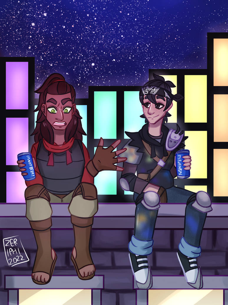 TMNT: Rooftop (Rasey human au) by Zeriphi on DeviantArt
