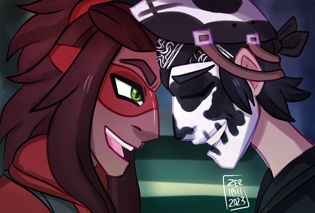TMNT 2012 Rasey redraw (human au) by Zeriphi on DeviantArt