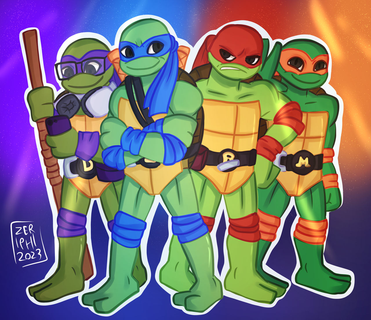 Ninja Turtles Mutant Mayhem! by KerrithJohnson on DeviantArt