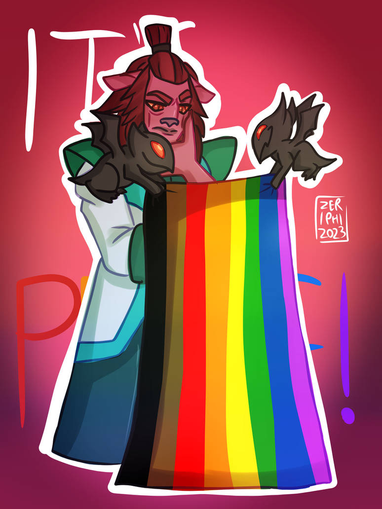 ROTTMNT: Pride 2023 Draxum by Zeriphi on DeviantArt