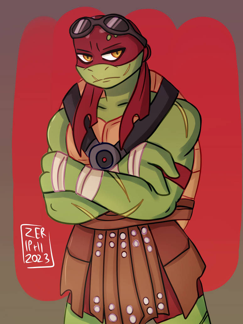 TMNT: Bayverse Raphael by Zeriphi on DeviantArt