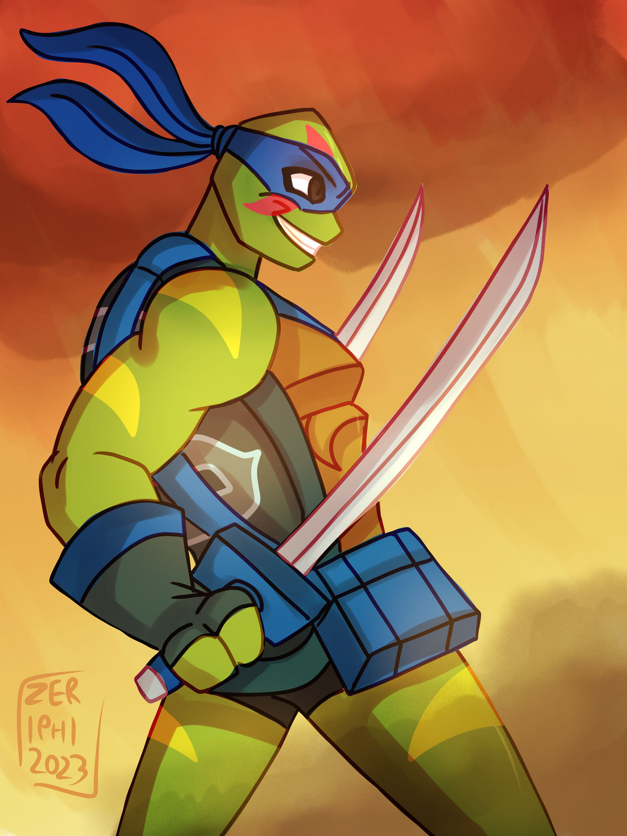 Rotmnt Red RoTTMNT: From Fire and Flames by Zeriphi on DeviantArt