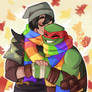 TMNT: Kiss Boys First Day Of Fall