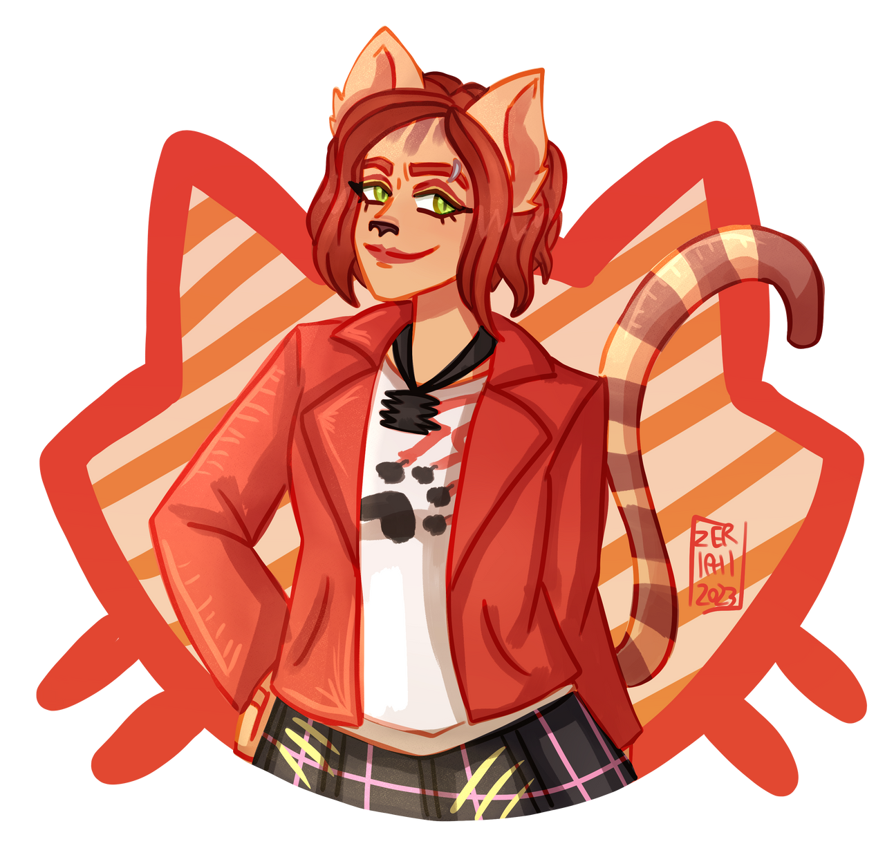 MH Toralei Stripe by Zeriphi on DeviantArt