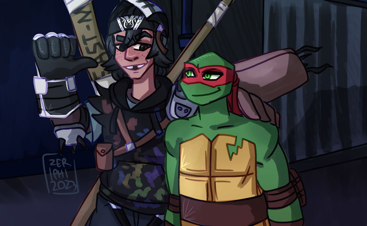 TMNT: Rasey Screencap redraw by Zeriphi on DeviantArt