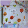 Autumn Trees Zip Pouch