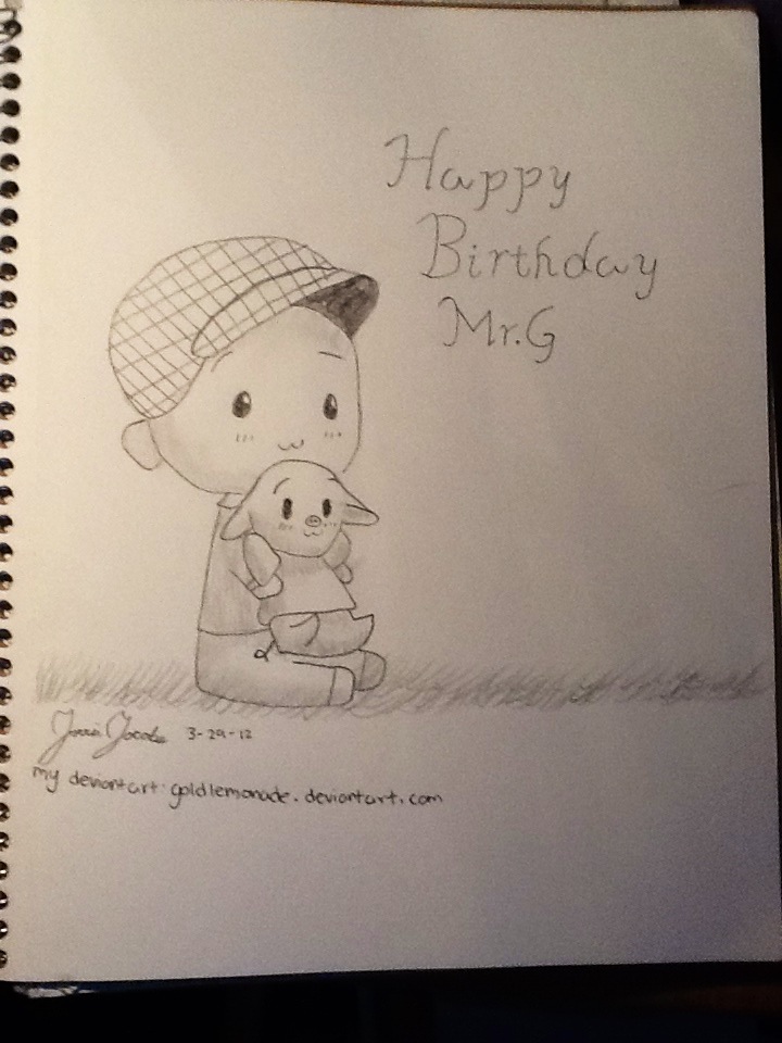 Happy Birthday Mr G By Goldlemonade On Deviantart Happy Birthday Mr G By Goldlemonade On Deviantart