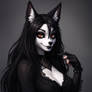 Goth foxgirl