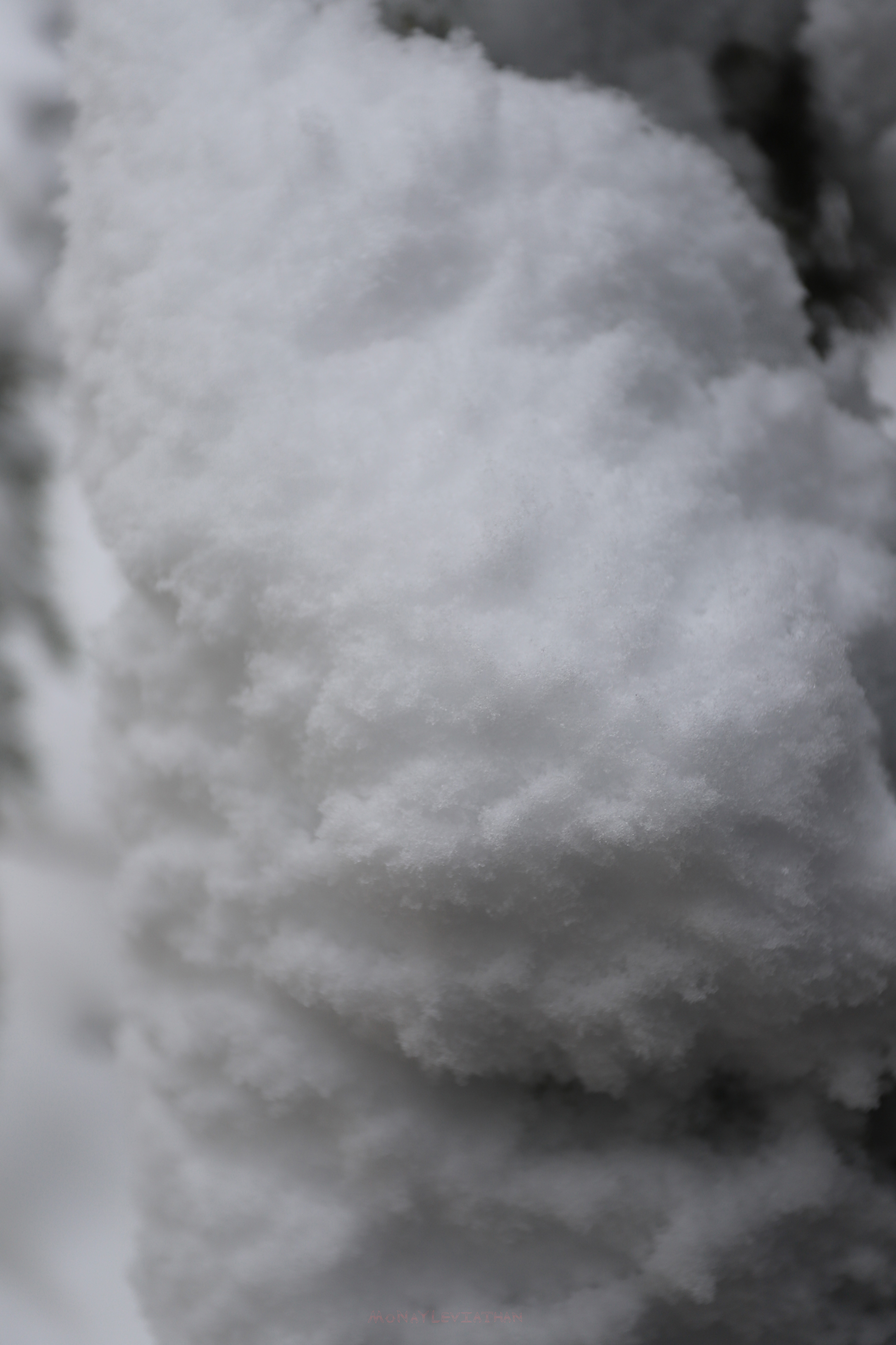 Thick Lush Pristine White Fluffy Snow