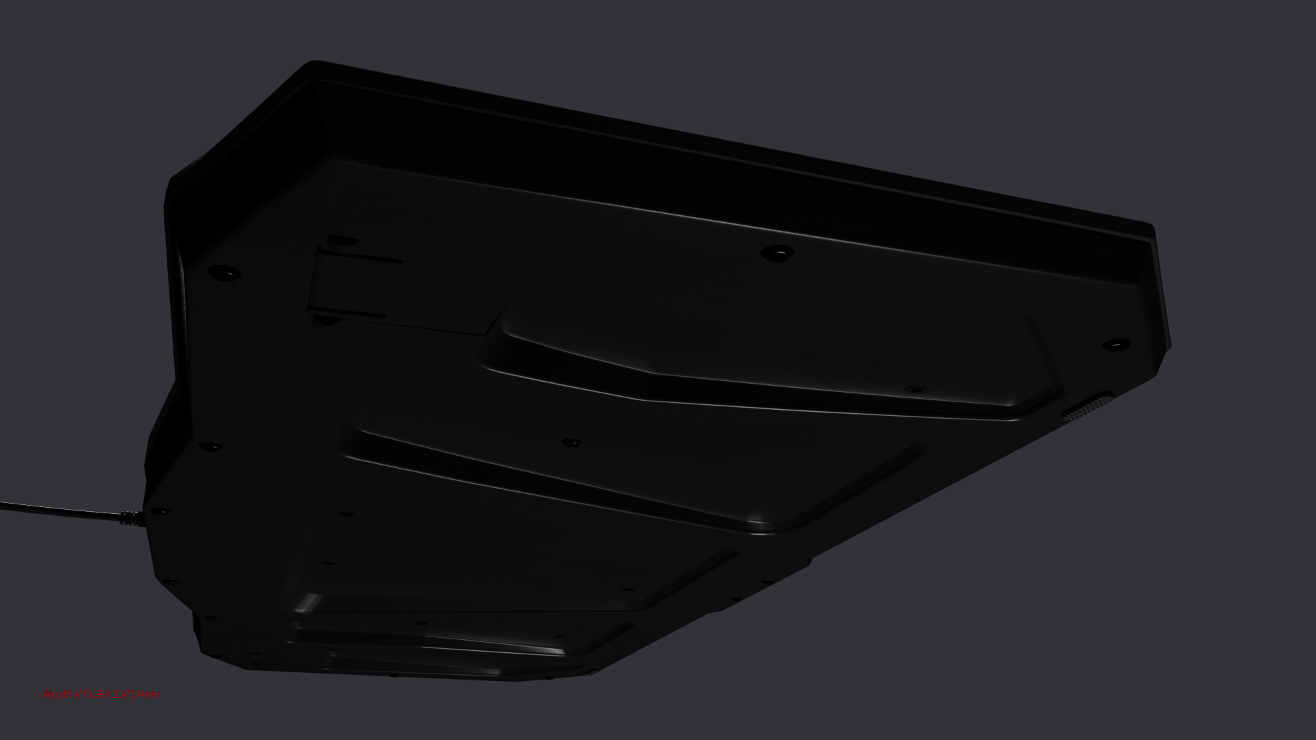 Ares E1 Gaming Keyboard Underside