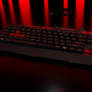 Ares L1 Gaming Keyboard Crimson Lighting
