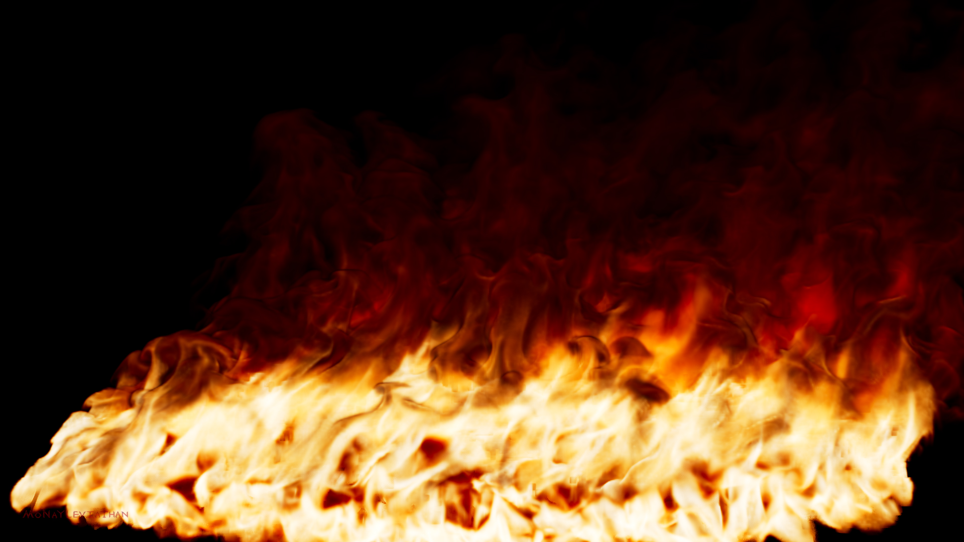 Realistic Dynamic Fire Rendering