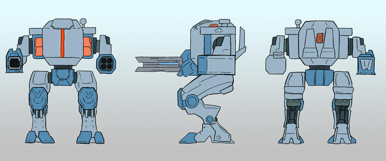 Mech Reference Model Sheet Mech challenge - Model sheet by Malleys on DeviantArt