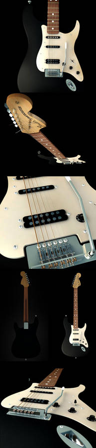 Fender 3d Model