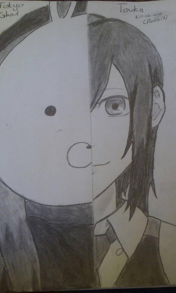 Touka Kirishima--Rabbit//Tokyo Ghoul by PersephonieMuses on DeviantArt