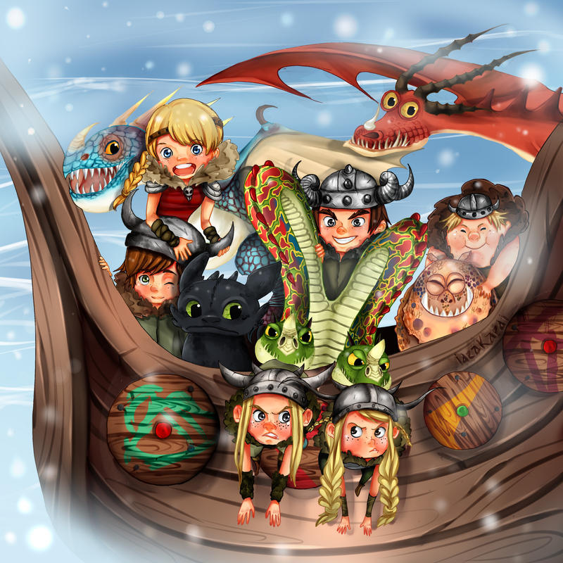 Httyd Gang By IdeaKaedi On DeviantArt httyd-gang-by-ideakaedi-on-deviantart