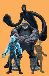 Project Rooftop: Fantastic Four by monstrous64