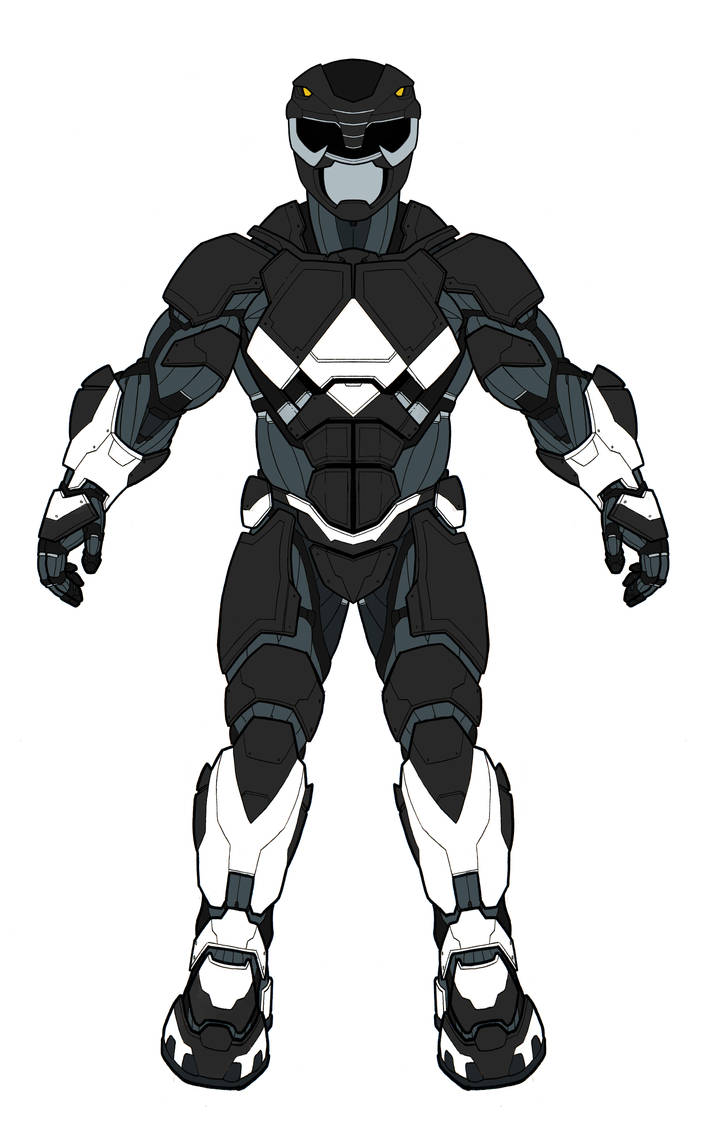 Black Ranger Armor by monstrous64 on DeviantArt