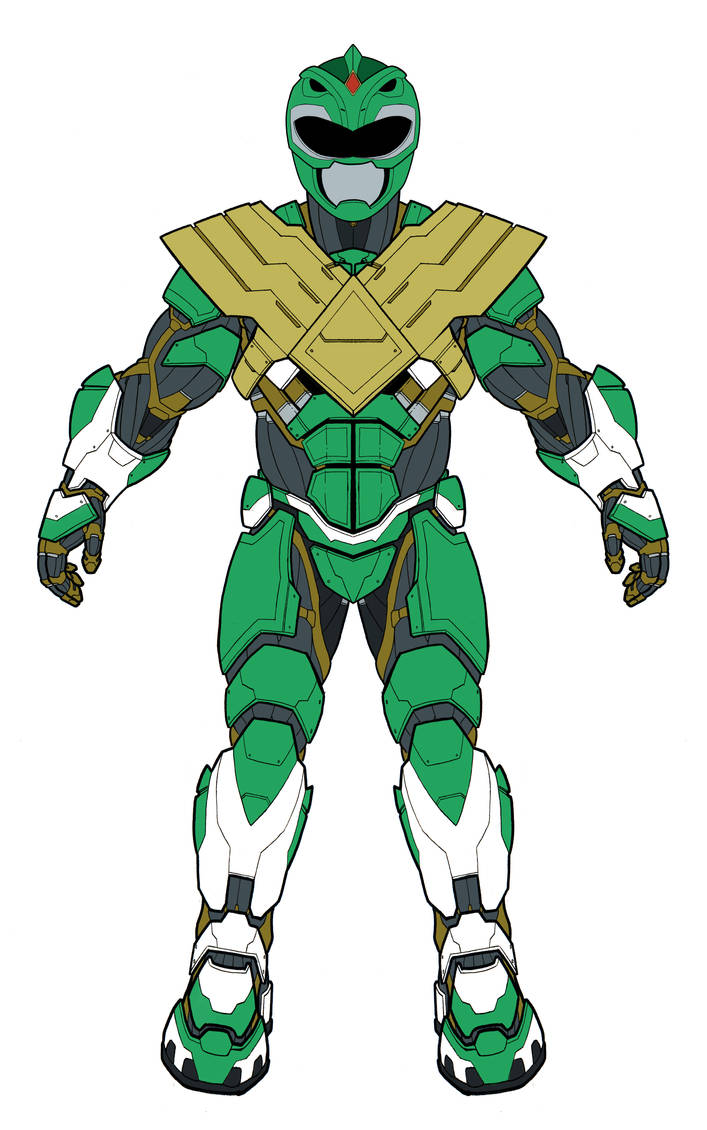 Green Ranger Armor by monstrous64 on DeviantArt